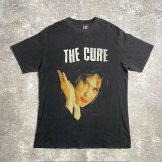 ジャイアント(Giant)の90's 90s giant THE CURE S/S プリントTee バンドTee バンT ザキュアー ロックT USA製 米国製 ヴィンテージ vintage 355U(Tシャツ/カットソー(半袖/袖なし))