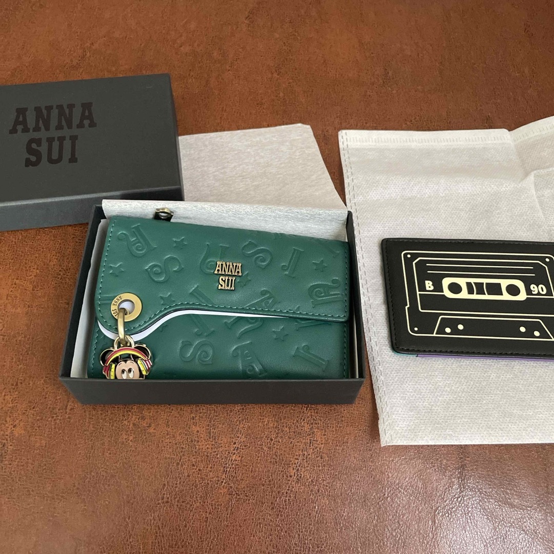 ANNA SUI(アナスイ)の値下げ！ANNA SUI ♡ Disney ミニ財布 レディースのファッション小物(財布)の商品写真