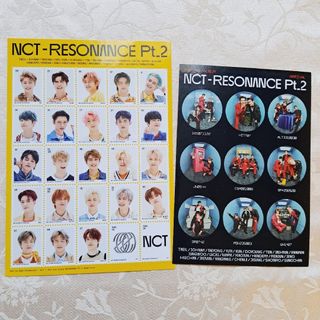 エヌシーティー(NCT)のNCT 2020 RESONANCE Pt.2 ステッカー 2種(アイドルグッズ)