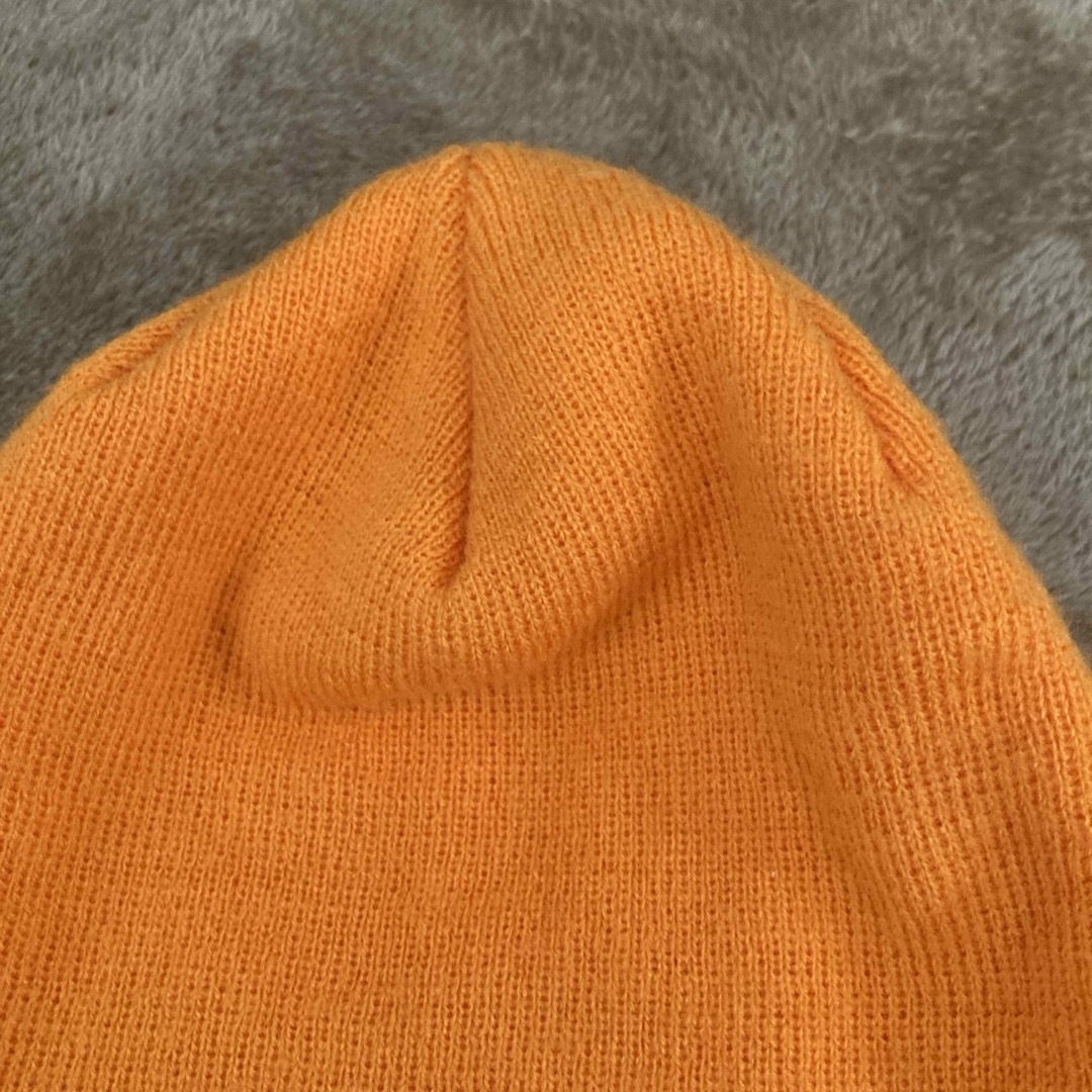 Maclaren(マクラーレン)のマクラーレン　ビーニー　ニューエラ　オレンジ　ニット メンズの帽子(ニット帽/ビーニー)の商品写真