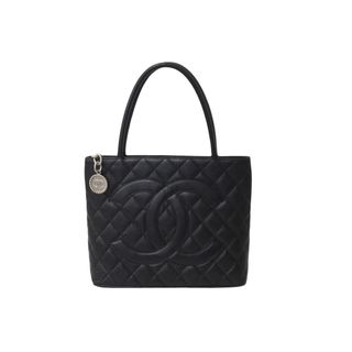 シャネル(CHANEL)の極美品 CHANEL シャネル ハンドバッグ 復刻トート キャビアスキン マトラッセ ココマーク 11番台 シルバー金具 中古 63627(トートバッグ)