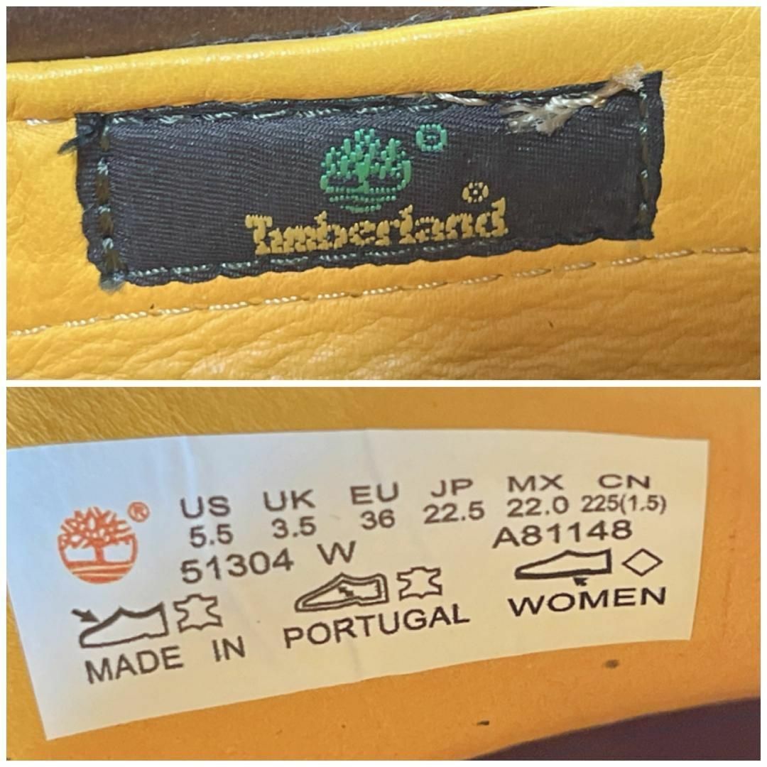 Timberland(ティンバーランド)のティンバーランド 22.5cm ヘリテージノリーン3 ブラウン ローファー レディースの靴/シューズ(ローファー/革靴)の商品写真