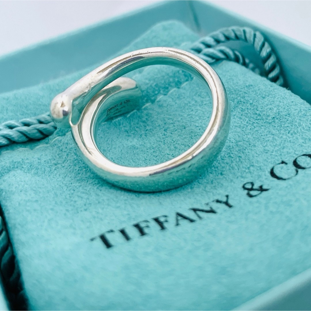 Tiffany & Co.(ティファニー)の美品☆Tiffany ティファニー ティアドロップ シルバーリング 12号 指輪 レディースのアクセサリー(リング(指輪))の商品写真