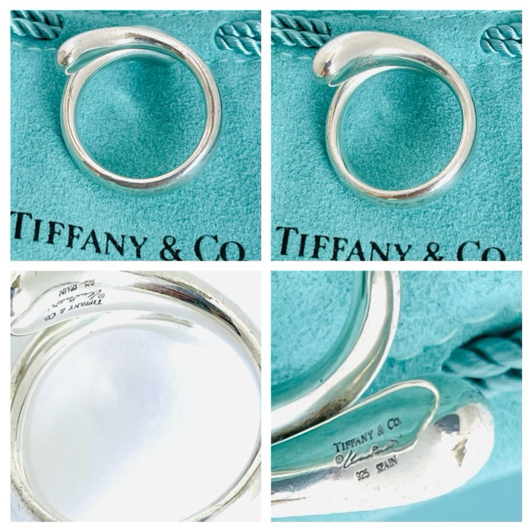 Tiffany & Co.(ティファニー)の美品☆Tiffany ティファニー ティアドロップ シルバーリング 12号 指輪 レディースのアクセサリー(リング(指輪))の商品写真