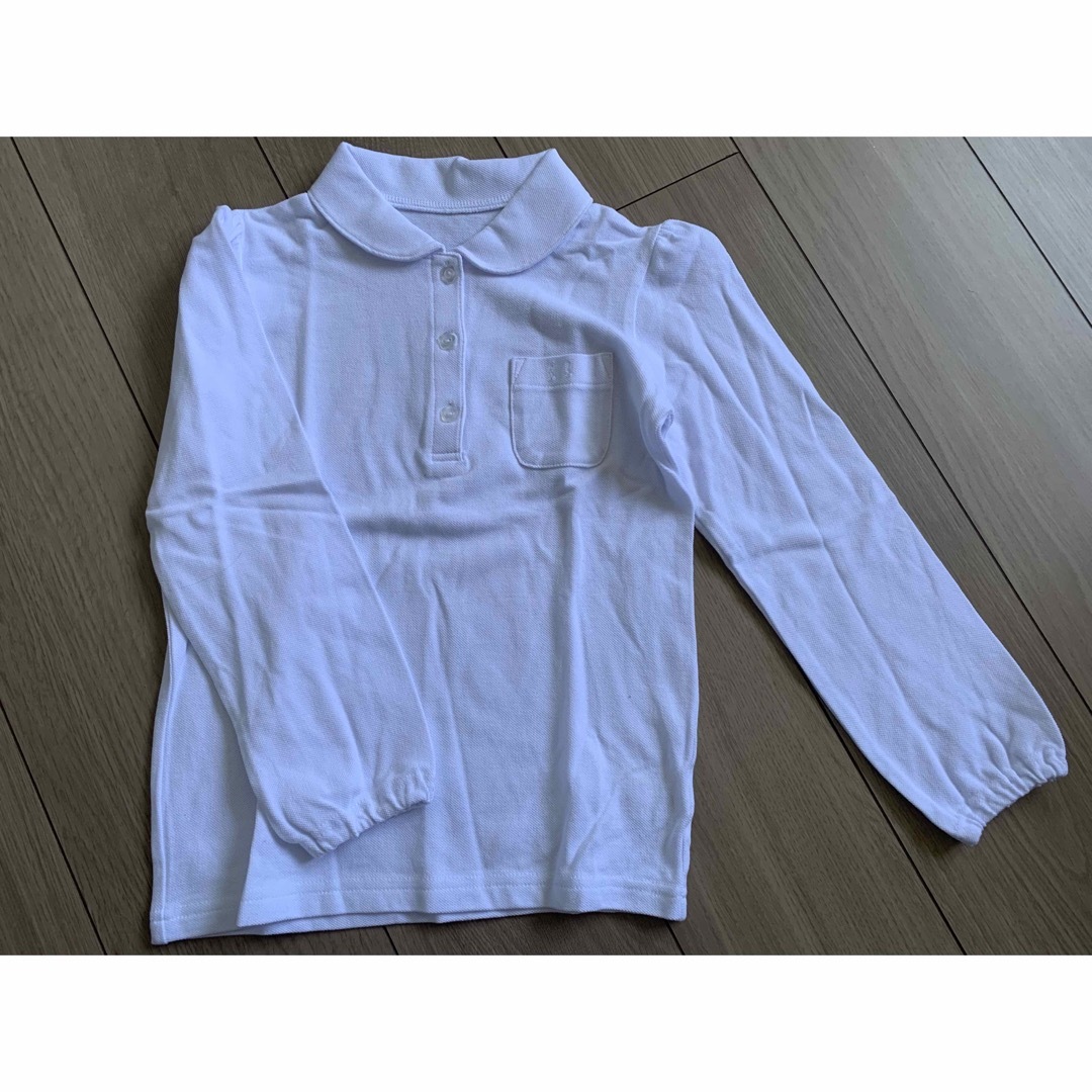 ベルメゾン(ベルメゾン)のポロシャツ　130cm キッズ/ベビー/マタニティのキッズ服女の子用(90cm~)(Tシャツ/カットソー)の商品写真