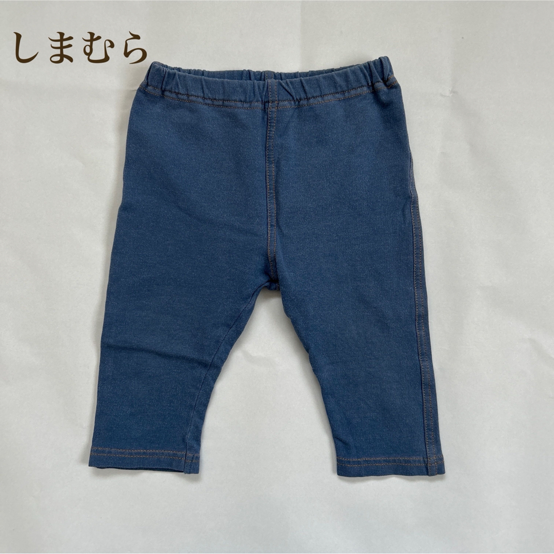 ANAP Kids(アナップキッズ)の【4枚組】ANAP UNIQLO 西松屋　90  7分丈　レギンス　パンツ キッズ/ベビー/マタニティのキッズ服女の子用(90cm~)(パンツ/スパッツ)の商品写真