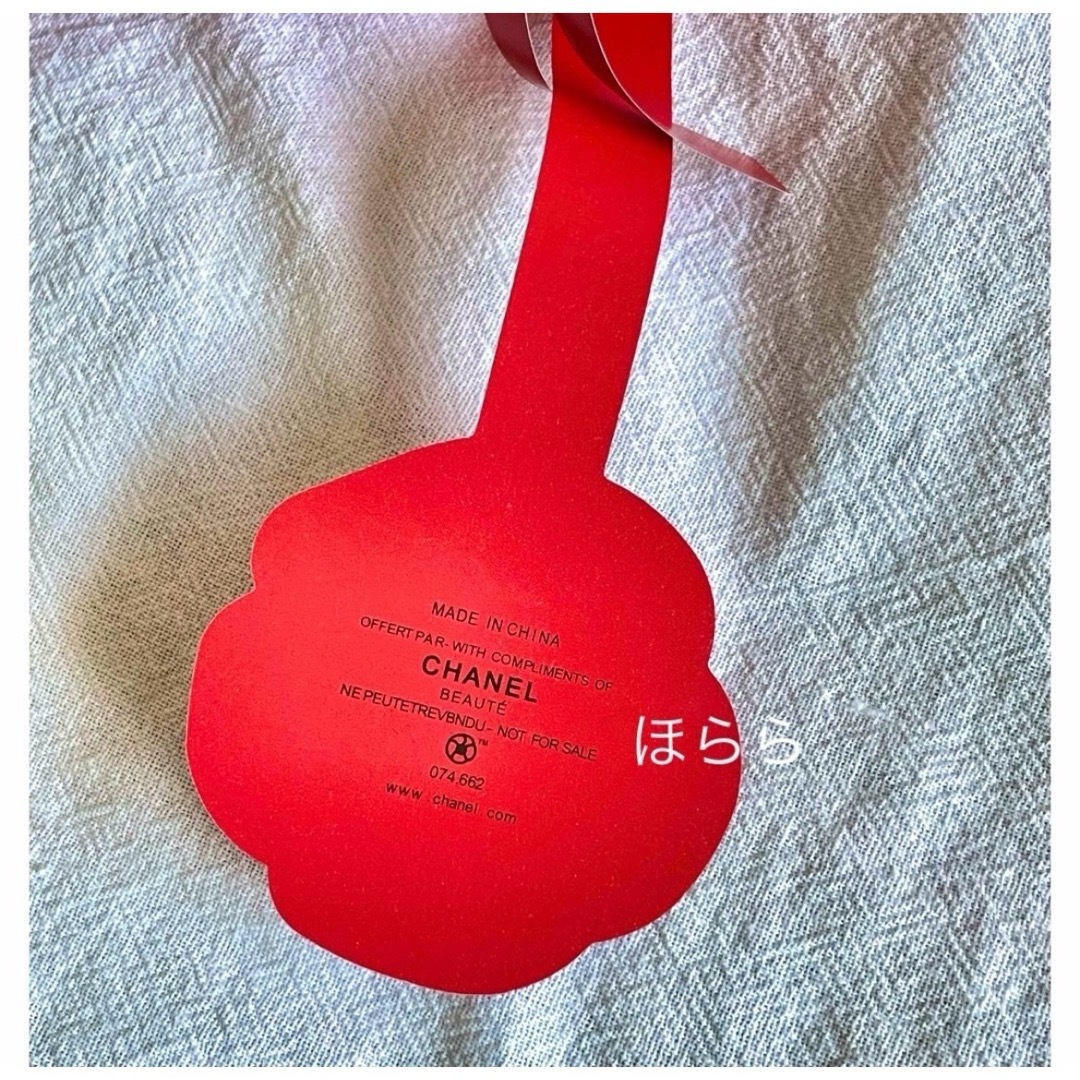 CHANEL(シャネル)のシャネル ノベルティ トートバッグ バッグ レッド　赤CHANEL N°1 新品 レディースのバッグ(トートバッグ)の商品写真