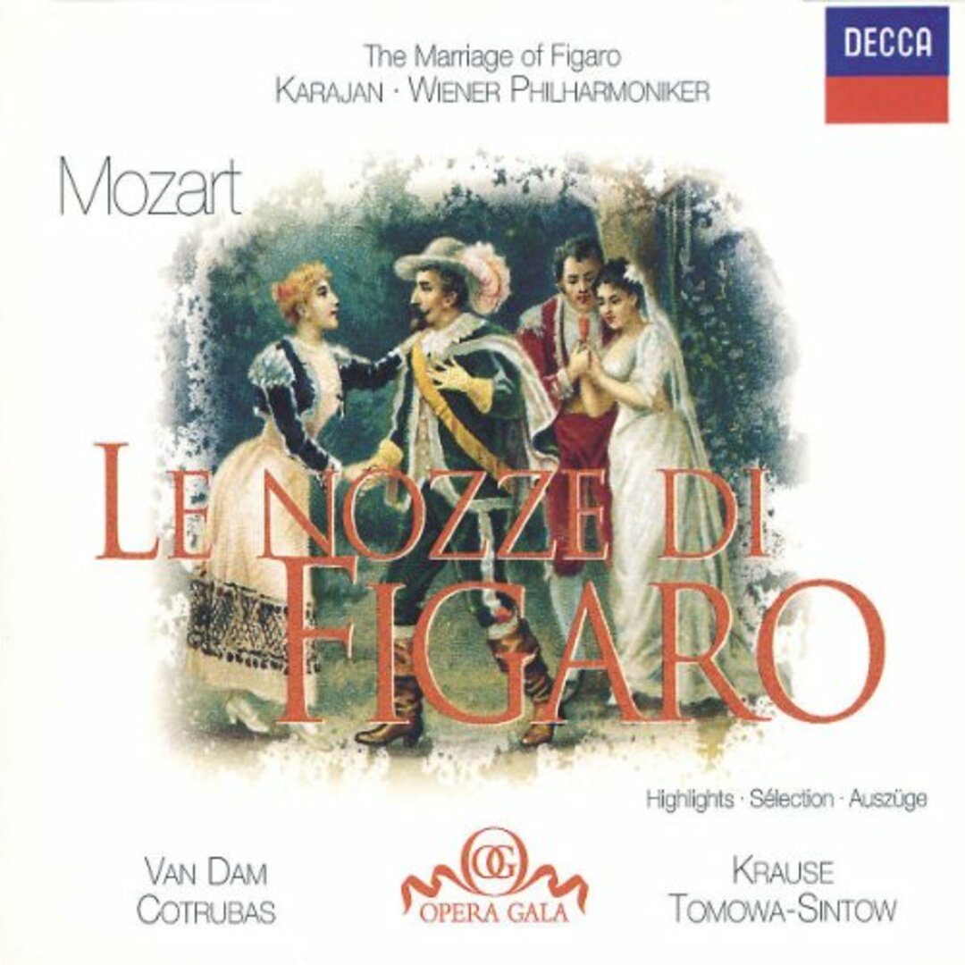 (CD)Mozart;Le Nozze Di Figaro／Van Dam、Cotrubas、Krause、Tomowa エンタメ/ホビーのCD(クラシック)の商品写真