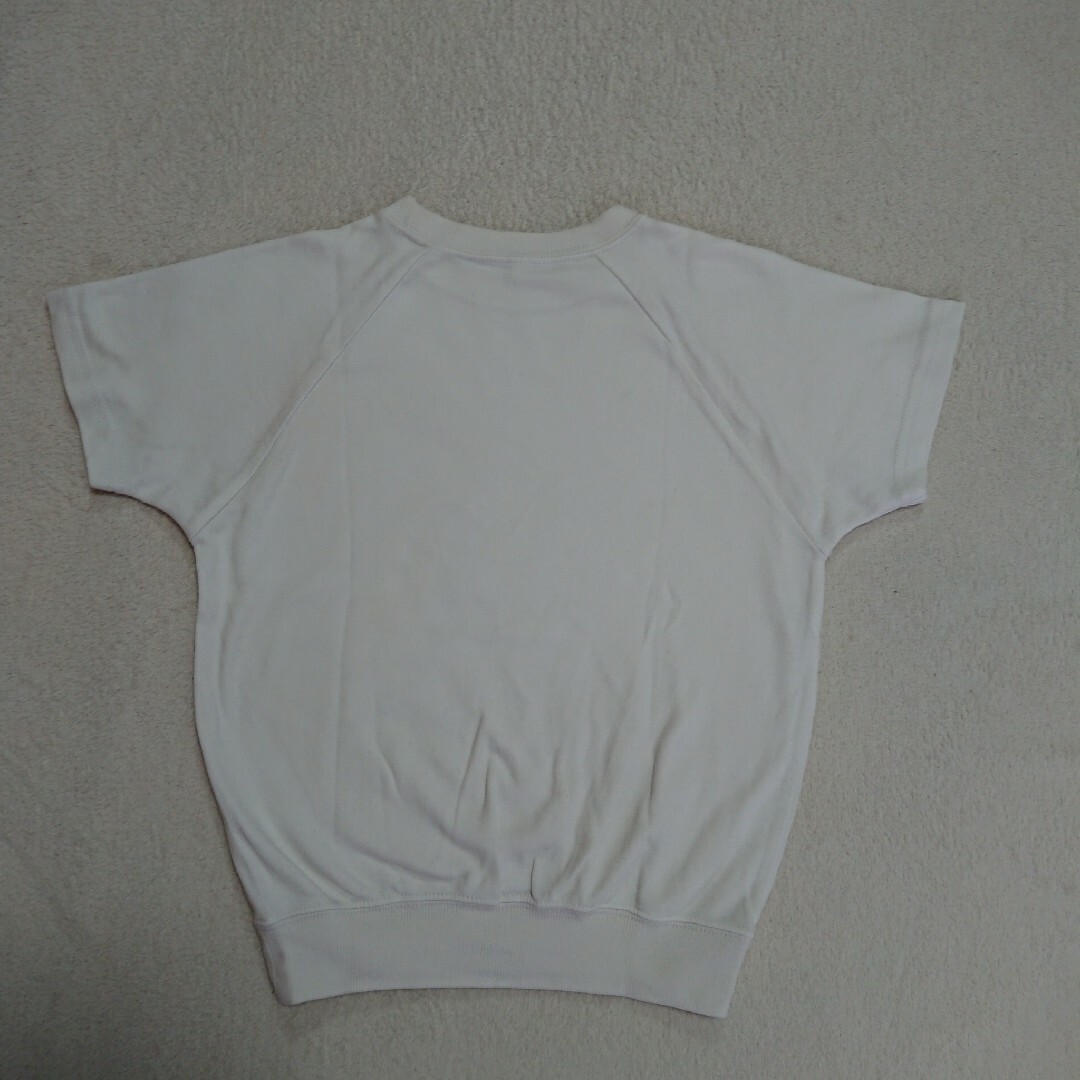 130  体操シャツ  白 キッズ/ベビー/マタニティのキッズ服男の子用(90cm~)(Tシャツ/カットソー)の商品写真