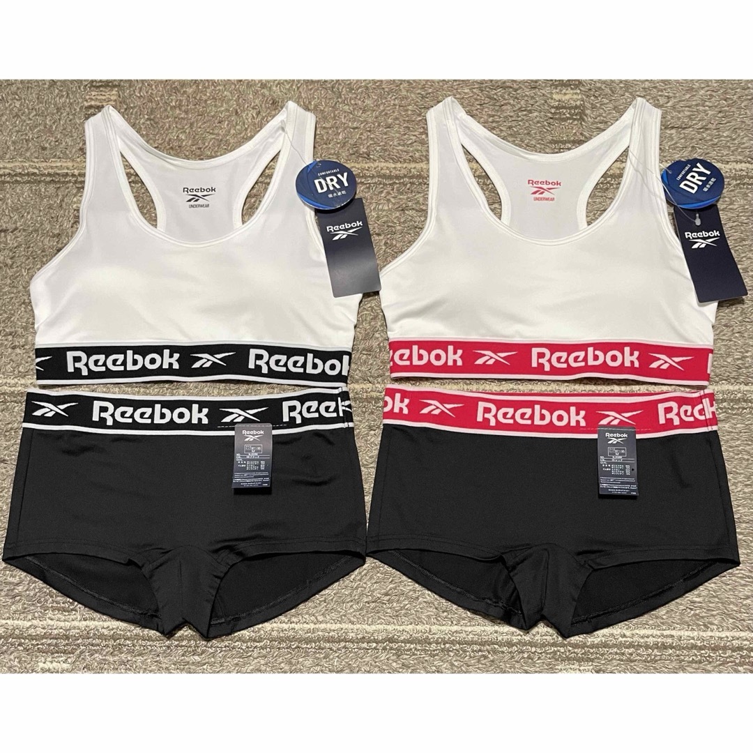 Reebokスポーツブラ＆ショーツ2セット スポーツ/アウトドアのトレーニング/エクササイズ(トレーニング用品)の商品写真