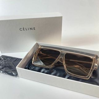 セリーヌ(celine)の未使用 セリーヌ CELINE サングラス スクエア 箱付き(サングラス/メガネ)