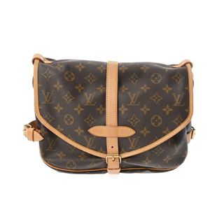 ルイヴィトン(LOUIS VUITTON)のルイヴィトン モノグラム ソミュール 30 ショルダーバッグ ブラウン(ショルダーバッグ)