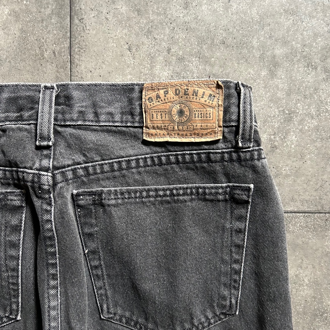 GAP - 90s oldgap オールドギャップ ブラックデニム 31×30の通販 GAP - 90s oldgap オールドギャップ ブラックデニム 31×30の通販