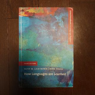 How Languages Are Learned(洋書)