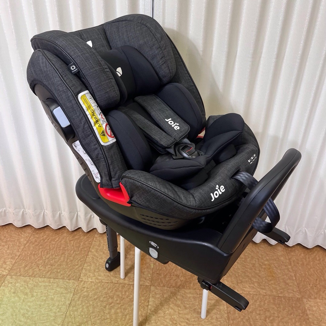 Joie (ベビー用品)(ジョイー)のクリーニング済　☆超美品☆　新生児OK　ジョイー　ステージス　ISOFIX キッズ/ベビー/マタニティの外出/移動用品(自動車用チャイルドシート本体)の商品写真