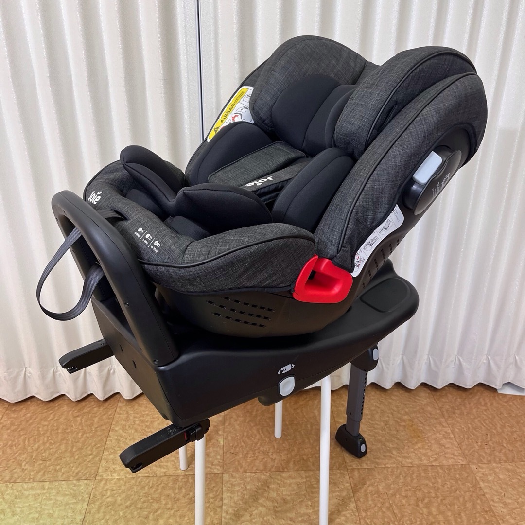 Joie (ベビー用品)(ジョイー)のクリーニング済　☆超美品☆　新生児OK　ジョイー　ステージス　ISOFIX キッズ/ベビー/マタニティの外出/移動用品(自動車用チャイルドシート本体)の商品写真