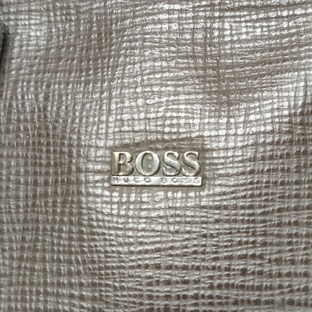 HUGO BOSS　ヒューゴボス　ビジネスバッグ　本革 メンズのバッグ(ビジネスバッグ)の商品写真