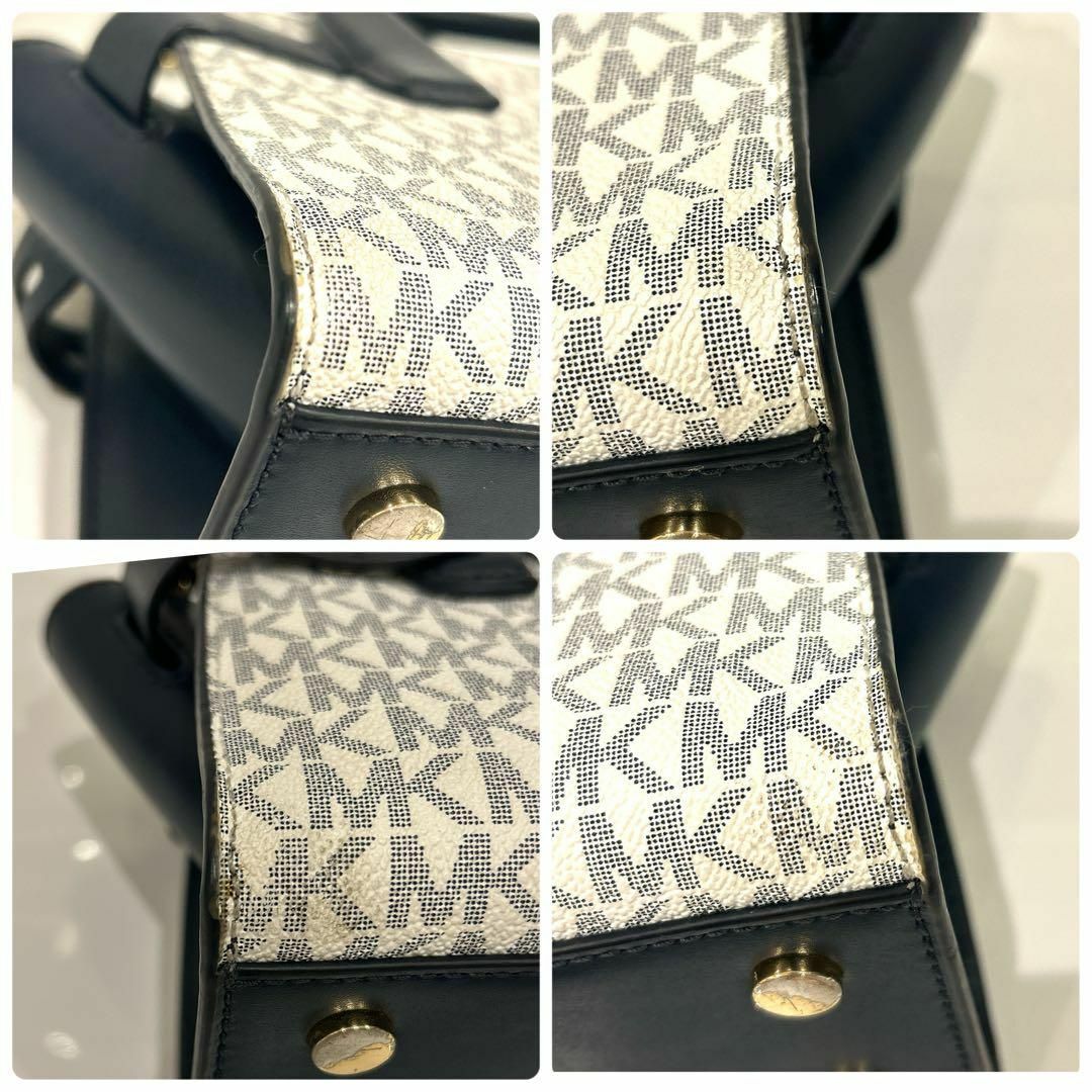 Michael Kors(マイケルコース)のマイケルコース カルメン フラップ ショルダーバッグ 3way ダークネイビー レディースのバッグ(ショルダーバッグ)の商品写真