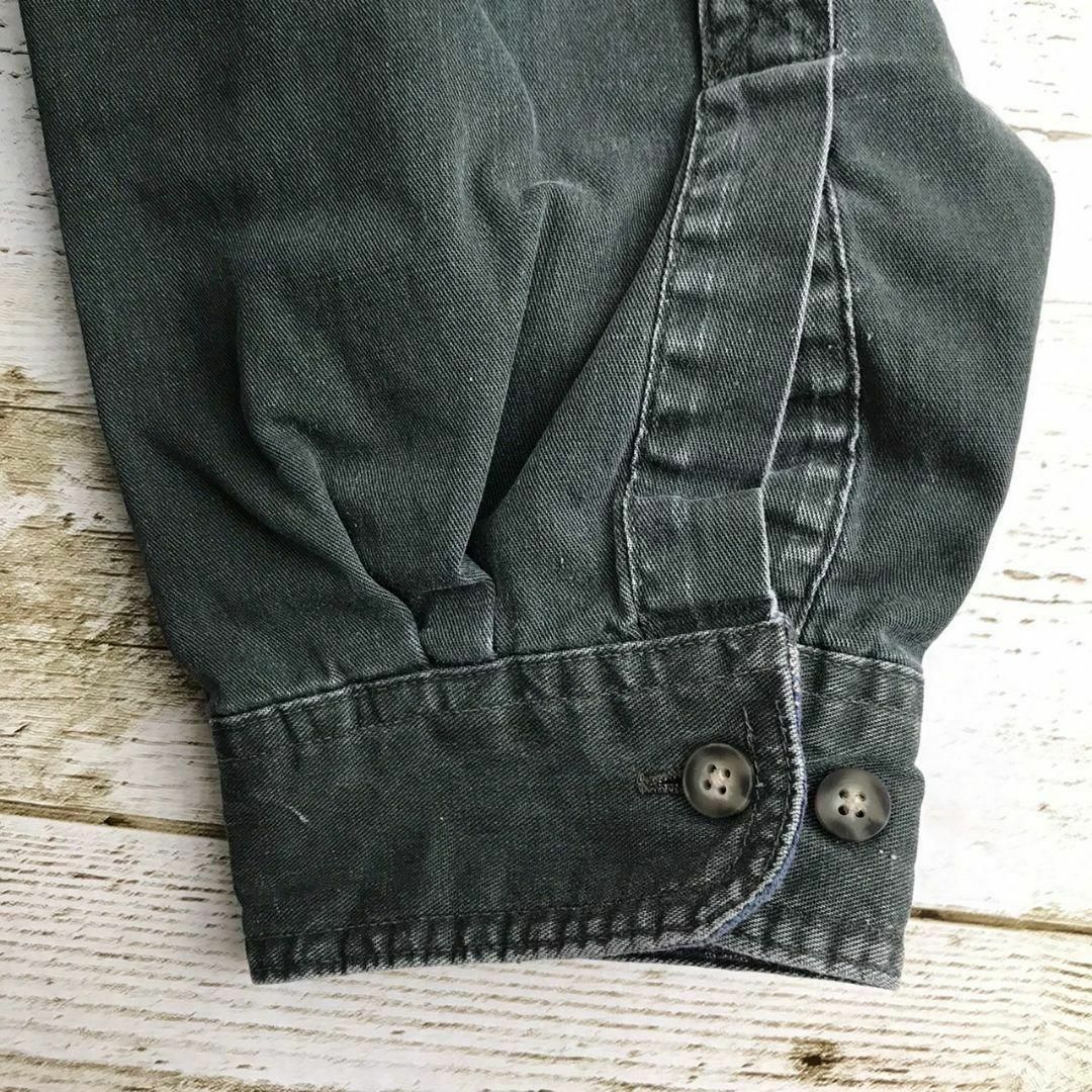 L.L.Bean(エルエルビーン)の【k6514】USA古着90s00sエルエルビーンダックシャツ裏地付きジャケット メンズのトップス(シャツ)の商品写真