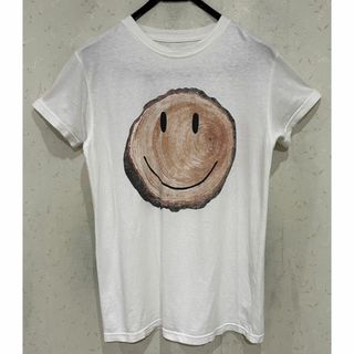 ＊KAPITAL 切り株 にこちゃん スマイリー 半袖Tシャツ トップス 1