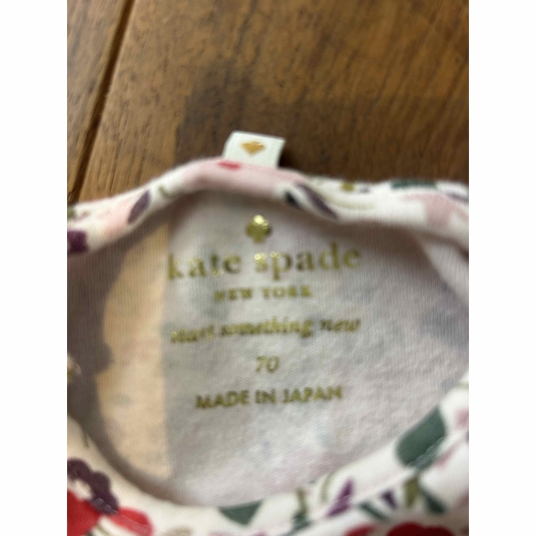 kate spade new york(ケイトスペードニューヨーク)のケイトスペード　セットアップ70 キッズ/ベビー/マタニティのベビー服(~85cm)(ワンピース)の商品写真