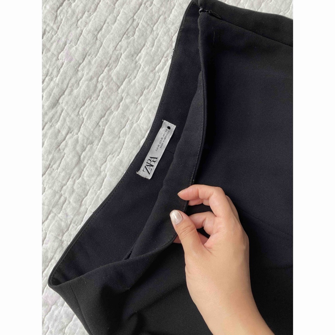 ZARA(ザラ)のZARA ロングスカート マーメイドスカート　ブラックMサイズ　ザラ レディースのスカート(ロングスカート)の商品写真