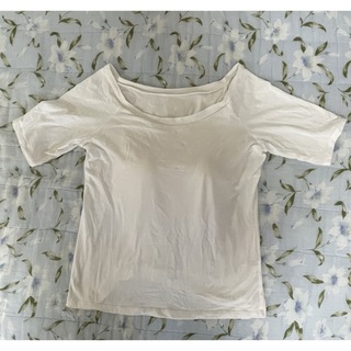 UNIQLO ブラトップTシャツ 半袖　2枚セット(Tシャツ/カットソー(半袖/袖なし))