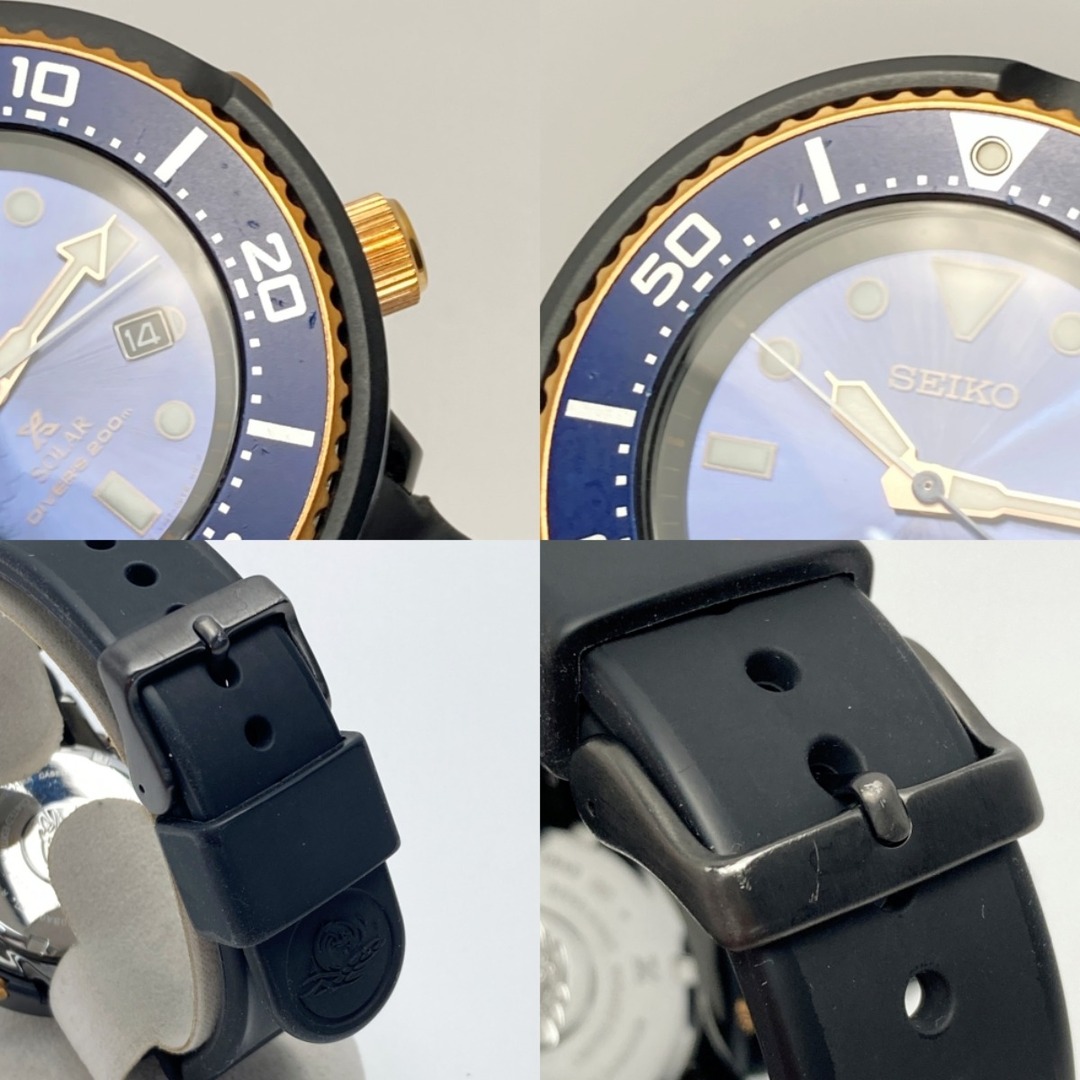 SEIKO(セイコー)の☆☆SEIKO セイコー プロスペックス DIVER SCUBA SBDN026 ネイビー ソーラー メンズ 腕時計 箱・取説有 PROSPEX メンズの時計(腕時計(アナログ))の商品写真