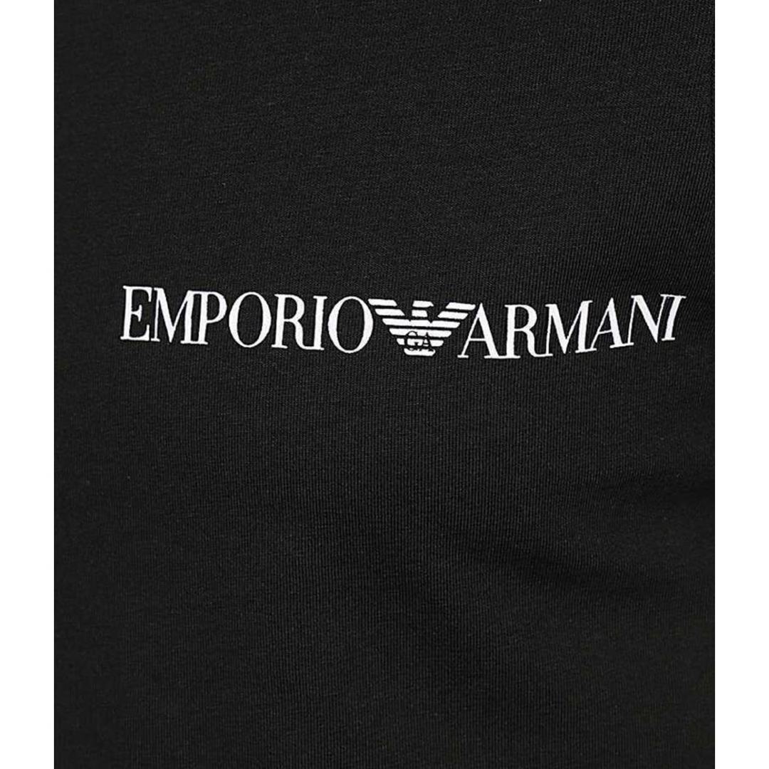 Emporio Armani(エンポリオアルマーニ)の新品未使用！新作！即日発送！エンポリオアルマーニ　コットンストレッチ　TシャツM メンズのトップス(Tシャツ/カットソー(半袖/袖なし))の商品写真