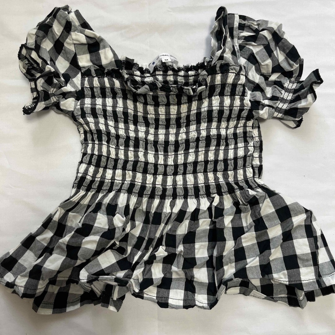 GLOBAL WORK(グローバルワーク)のトップス ブラウス キッズ/ベビー/マタニティのキッズ服女の子用(90cm~)(ブラウス)の商品写真