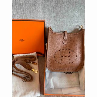 エルメス(Hermes)のエヴリンTPM　ミニエブリン16 ゴールド/Gold金具(ショルダーバッグ)