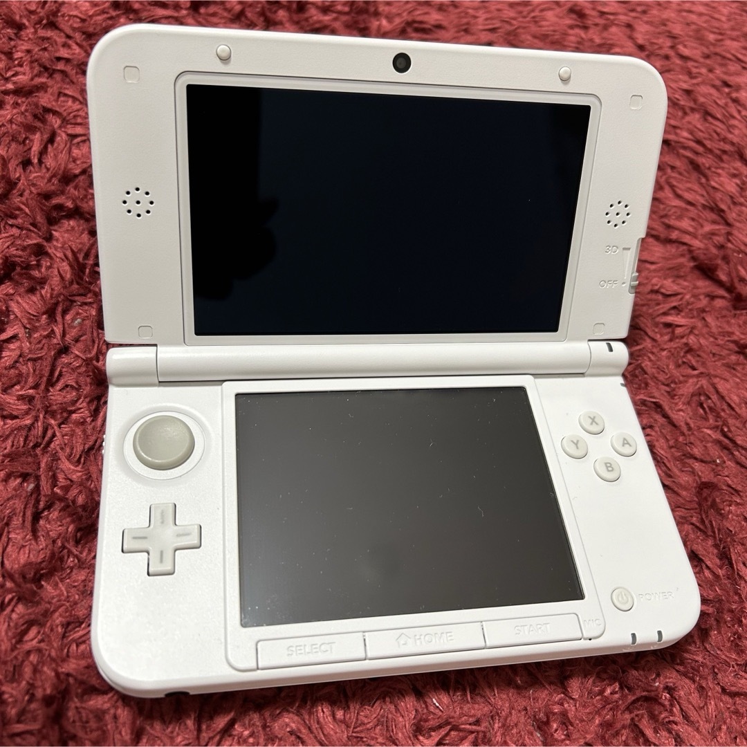 任天堂(ニンテンドウ)の【3DS本体】Nintendo 3DS  LL 本体ピンク/ホワイト エンタメ/ホビーのゲームソフト/ゲーム機本体(携帯用ゲーム機本体)の商品写真