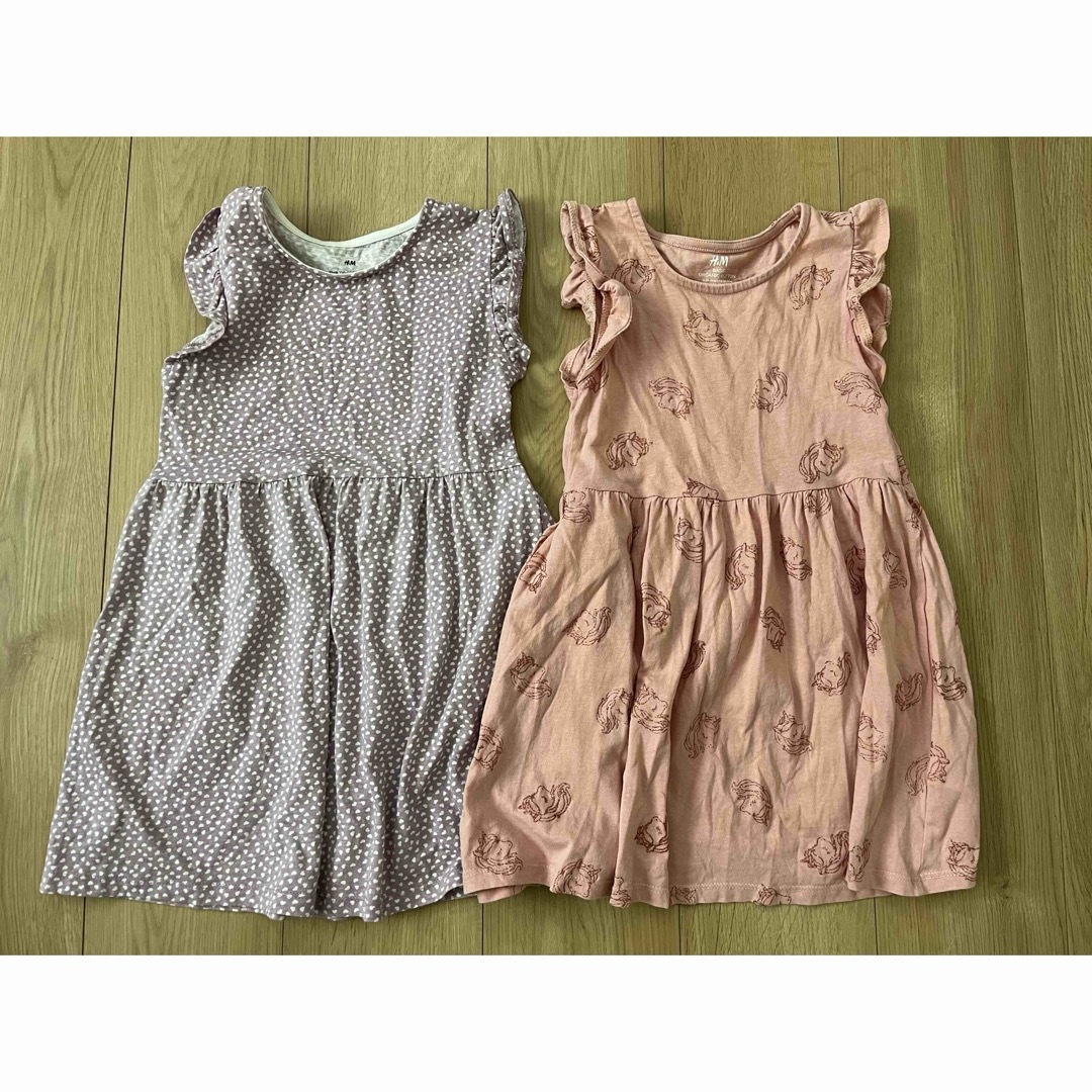 H&M(エイチアンドエム)のH&M（110）ワンピース キッズ/ベビー/マタニティのキッズ服女の子用(90cm~)(ワンピース)の商品写真