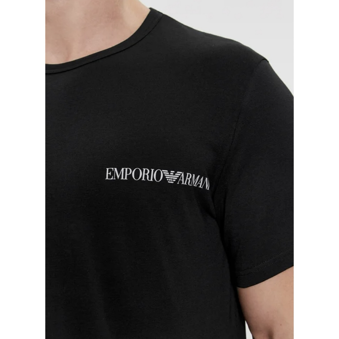 Emporio Armani(エンポリオアルマーニ)の新品未使用！新作！即発送！エンポリオアルマーニ　コットンストレッチ　TシャツL メンズのトップス(Tシャツ/カットソー(半袖/袖なし))の商品写真