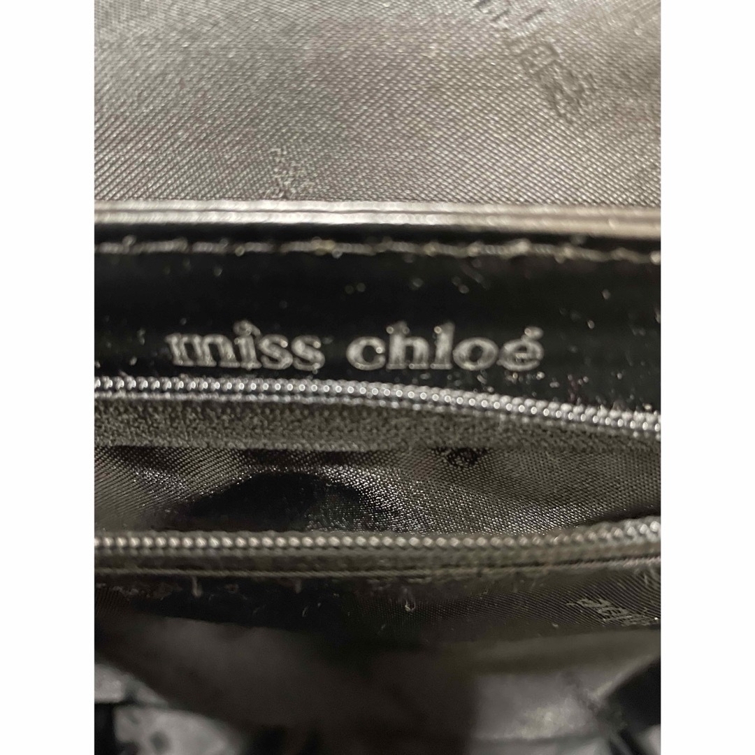 MISS CHLOE(ミスクロエ)のmisschloeハンドバッグ　ショルダーバッグ　ミスクロエ2wayバッグ黒牛革 レディースのバッグ(ハンドバッグ)の商品写真