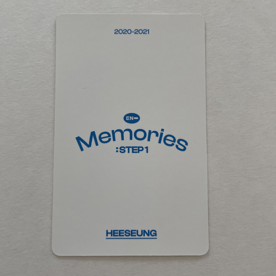 ENHYPEN(エンハイプン)のENHYPEN Memories : STEP 1 DVD ヒスン　日本語字幕付 エンタメ/ホビーのDVD/ブルーレイ(アイドル)の商品写真