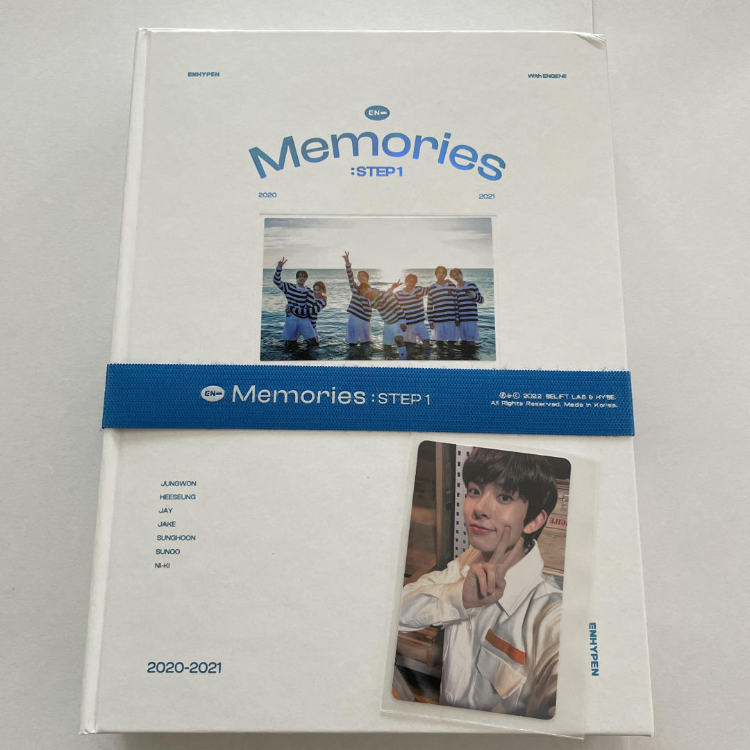 ENHYPEN(エンハイプン)のENHYPEN Memories : STEP 1 DVD ヒスン　日本語字幕付 エンタメ/ホビーのDVD/ブルーレイ(アイドル)の商品写真