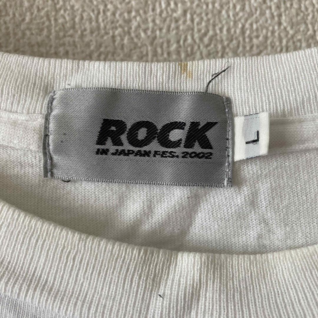 ロックインジャパン2002 ＴシャツＬサイズ メンズのトップス(Tシャツ/カットソー(半袖/袖なし))の商品写真