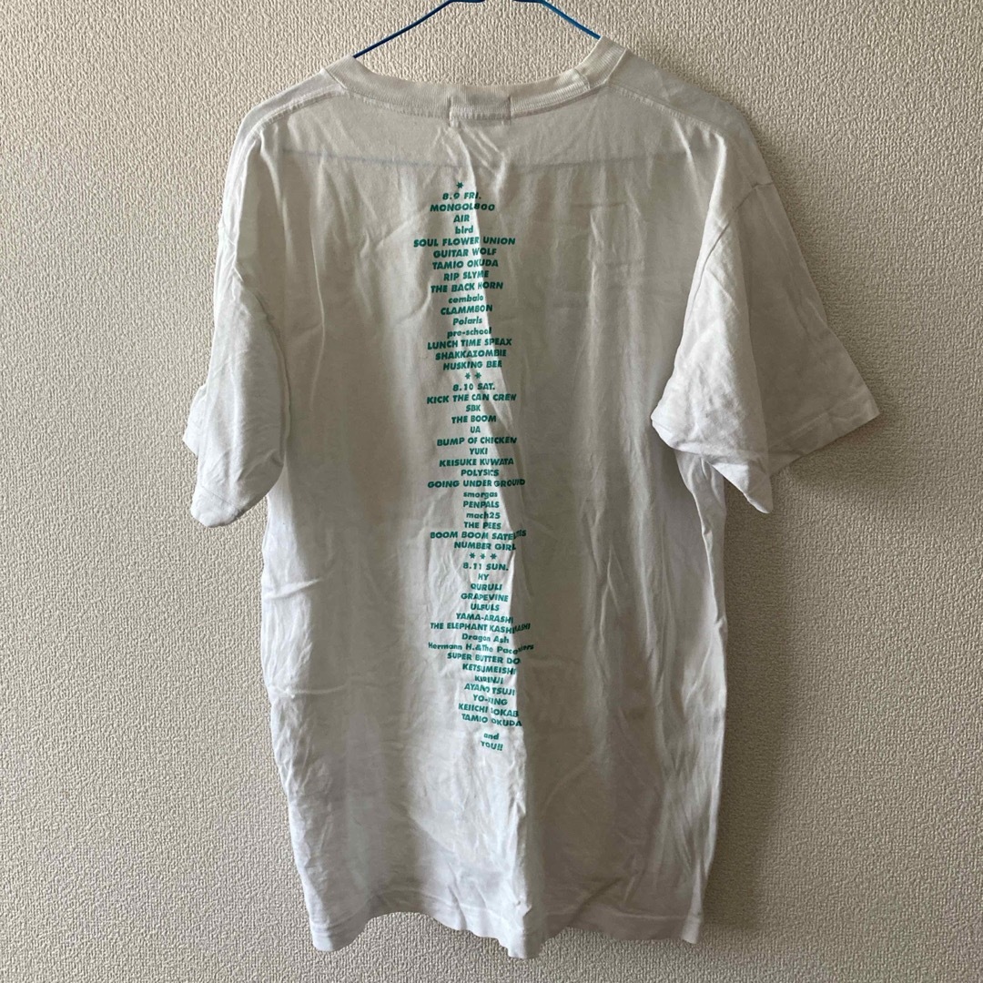 ロックインジャパン2002 ＴシャツＬサイズ メンズのトップス(Tシャツ/カットソー(半袖/袖なし))の商品写真