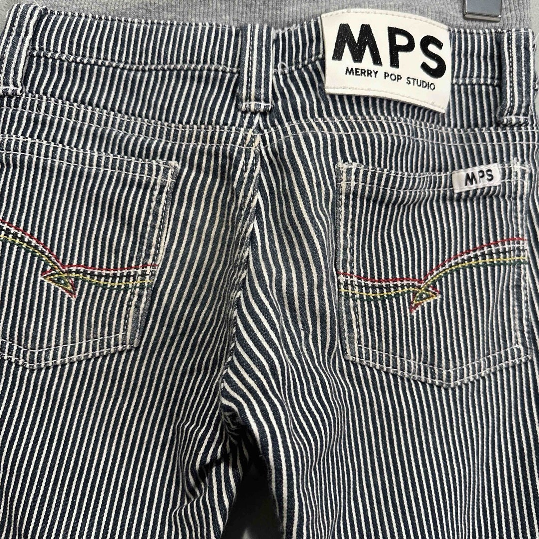 MPS(エムピーエス)のライトオン　MPS 110 ボトム　ロング　ストライプ キッズ/ベビー/マタニティのキッズ服男の子用(90cm~)(パンツ/スパッツ)の商品写真