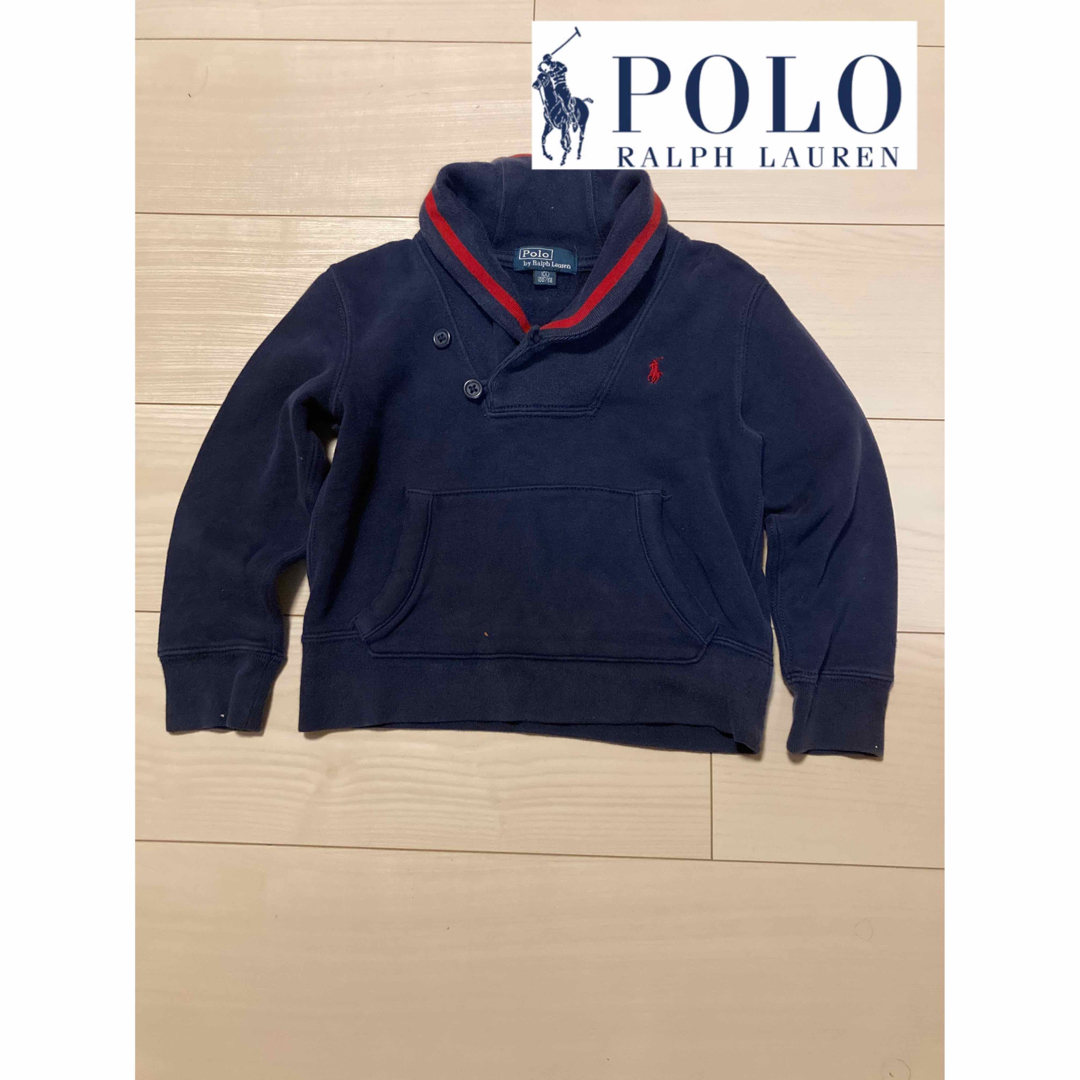 POLO RALPH LAUREN(ポロラルフローレン)のラルフローレン　トレーナー　100 キッズ　ブランド　フォーマル ポロ キッズ/ベビー/マタニティのキッズ服女の子用(90cm~)(Tシャツ/カットソー)の商品写真