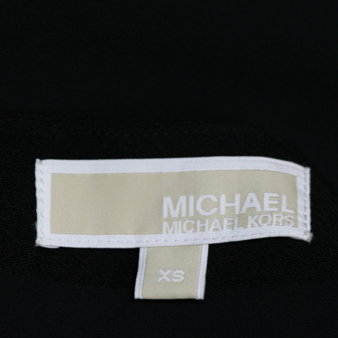 Michael Kors(マイケルコース)のマイケルコース　半袖　ワンピース　XS　S程度　黒　ブラック レディースのワンピース(ひざ丈ワンピース)の商品写真