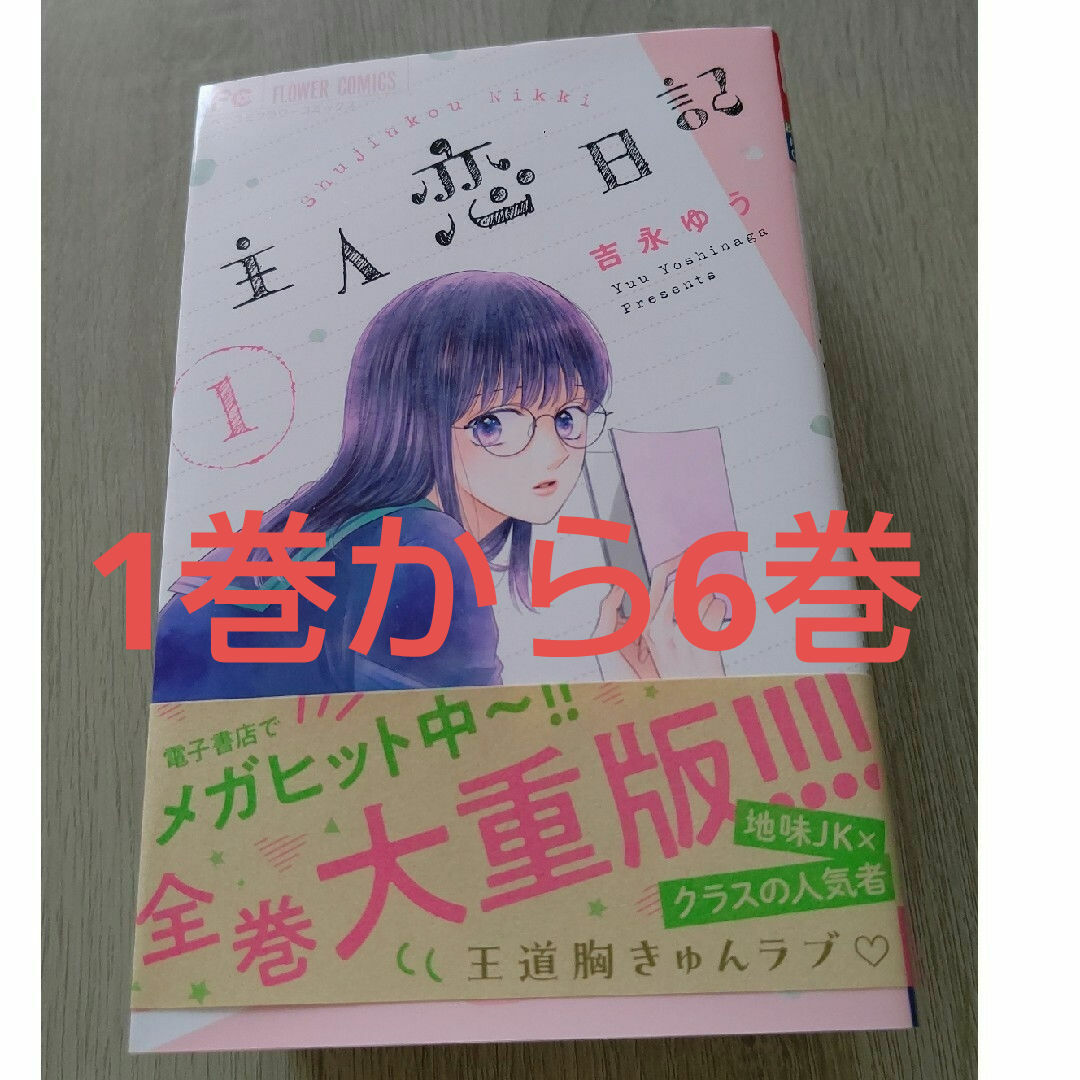 主人恋日記 1巻から6巻 エンタメ/ホビーの漫画(少女漫画)の商品写真