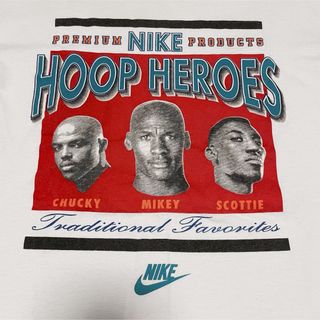 ナイキ(NIKE)のNIKE 90s  hoop heroes  jordan Tシャツ　銀タグ(Tシャツ/カットソー(半袖/袖なし))