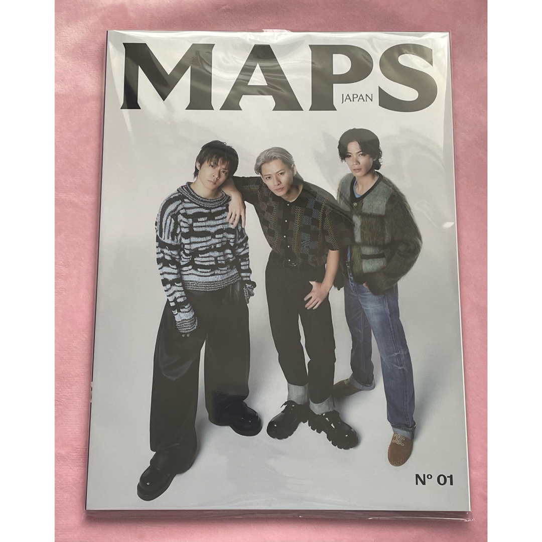 MAPS JAPAN 日本版　国内版　number_i ナンバーアイ　平野紫耀 エンタメ/ホビーの雑誌(ニュース/総合)の商品写真