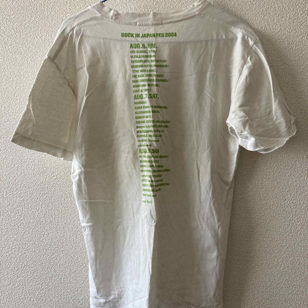 ロックインジャパン2004 ＴシャツMサイズ メンズのトップス(Tシャツ/カットソー(半袖/袖なし))の商品写真
