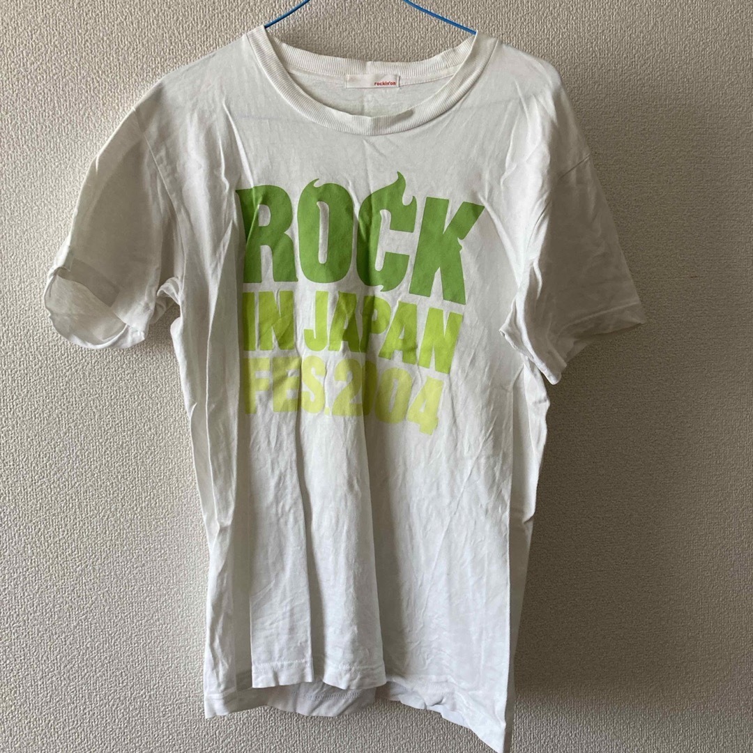 ロックインジャパン2004 ＴシャツMサイズ メンズのトップス(Tシャツ/カットソー(半袖/袖なし))の商品写真