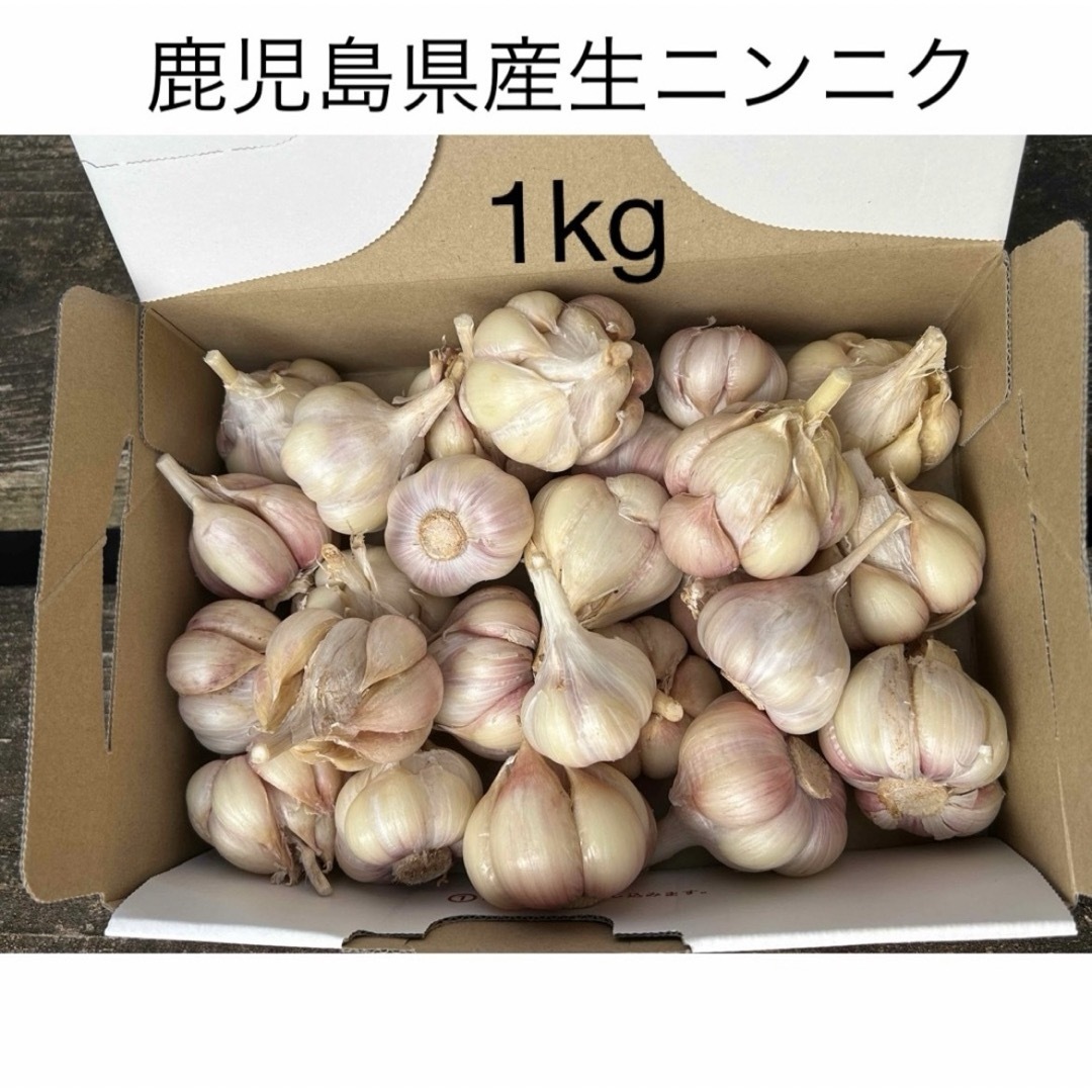 鹿児島県産ニンニク1kg 食品/飲料/酒の食品(野菜)の商品写真
