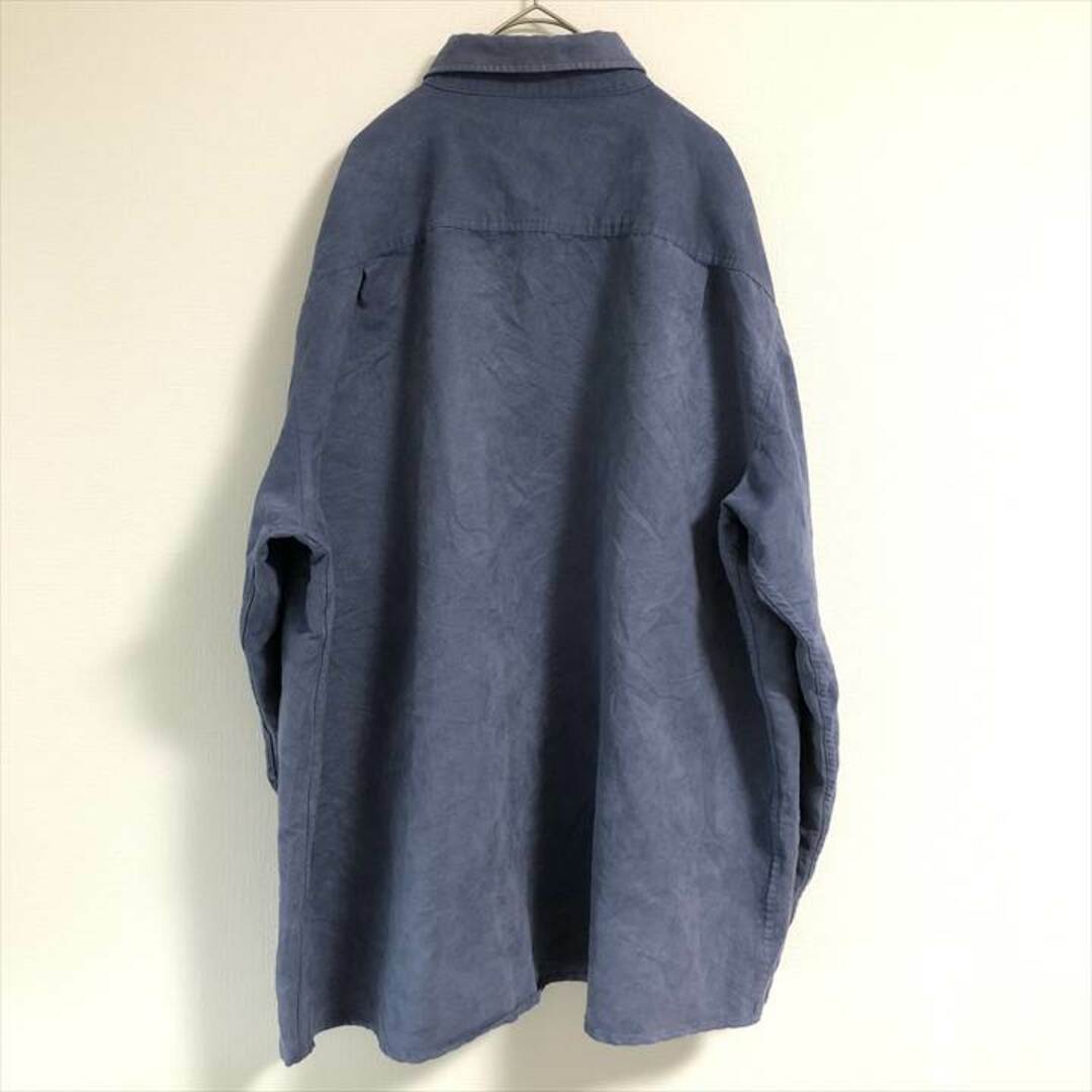 90s 古着 ノーブランド シャツ オーバーサイズ ゆるダボ 2XL  メンズのトップス(シャツ)の商品写真