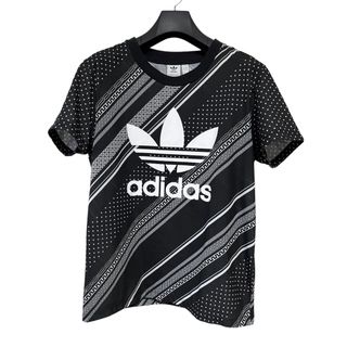 アディダス(adidas)の匿名発送　美品　アディダスオリジナルス　デザインプリントT サイズL(Tシャツ/カットソー(半袖/袖なし))